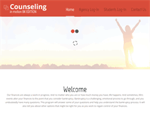 Tablet Screenshot of counselinginmotion.com